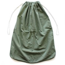 画像1: 70s 米軍 U.S.ARMY コットンサテン バラックバッグ オリーブグリーン★ランドリーバッグ (1)
