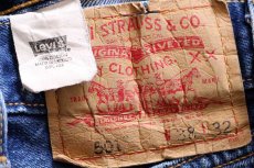 画像6: 00s メキシコ製 Levi'sリーバイス 501 ペンキ飛び デニムパンツ W38 L32★179 (6)