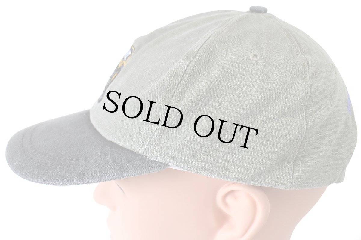 画像2: 90s I LOVE YOU MAN! BUD LIGHTバドライト 刺繍 ツートン 切り替え ウォッシュ加工 コットンキャップ★Budweiserバドワイザー (2)