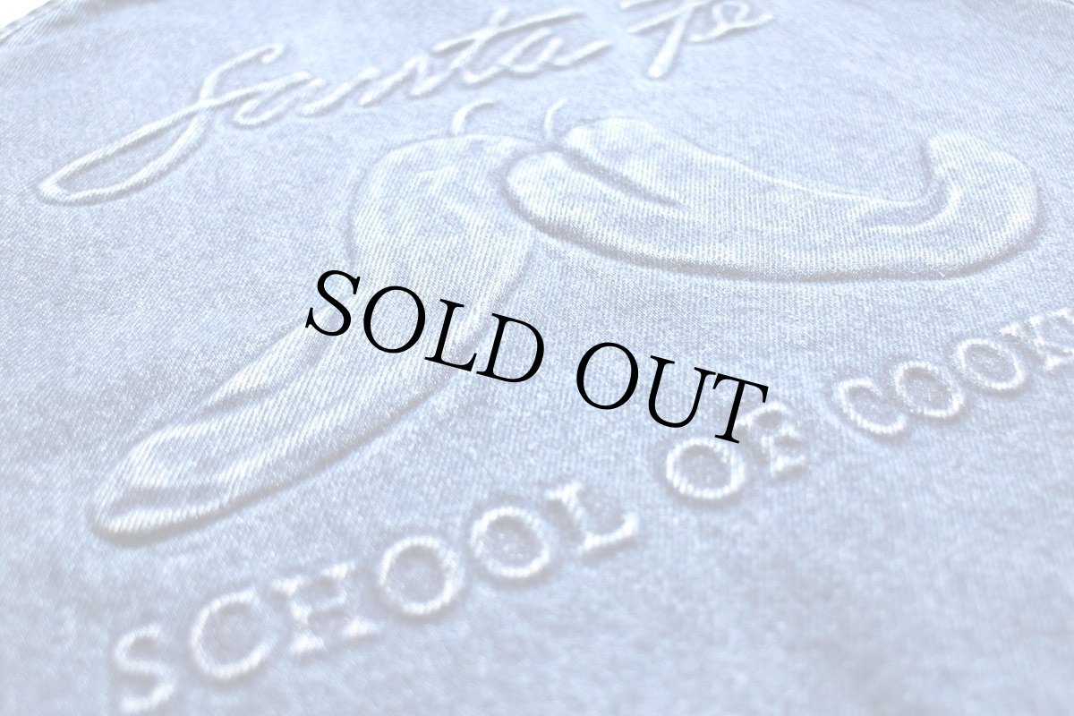 画像4: USA製 Santa Fe SCHOOL OF COOKING トウガラシ エンボス加工 デニム エプロン (4)