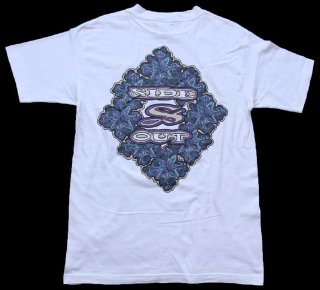 90s USA製 アート コットンTシャツ 白 XL - Sixpacjoe Web Shop