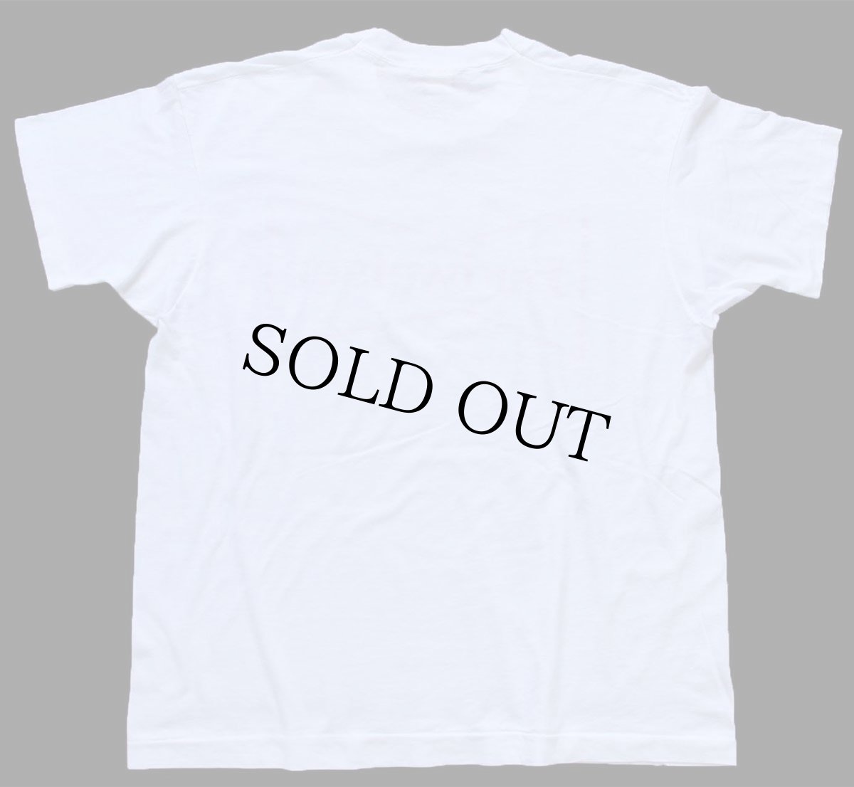 画像3: 80s Budweiserバドワイザー ビッグロゴ Tシャツ 白 (3)