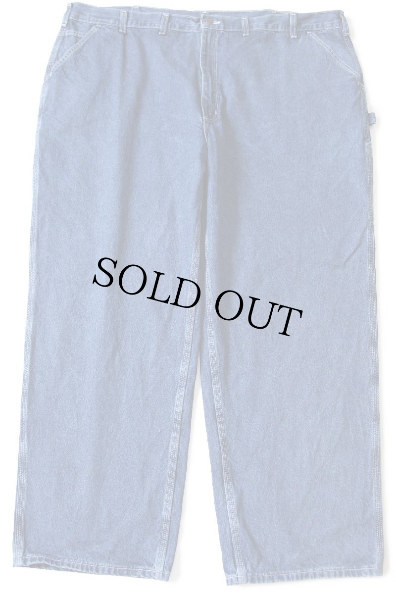 画像2: メキシコ製 carharttカーハート デニム ペインターパンツ W50 L30★超特大 (2)