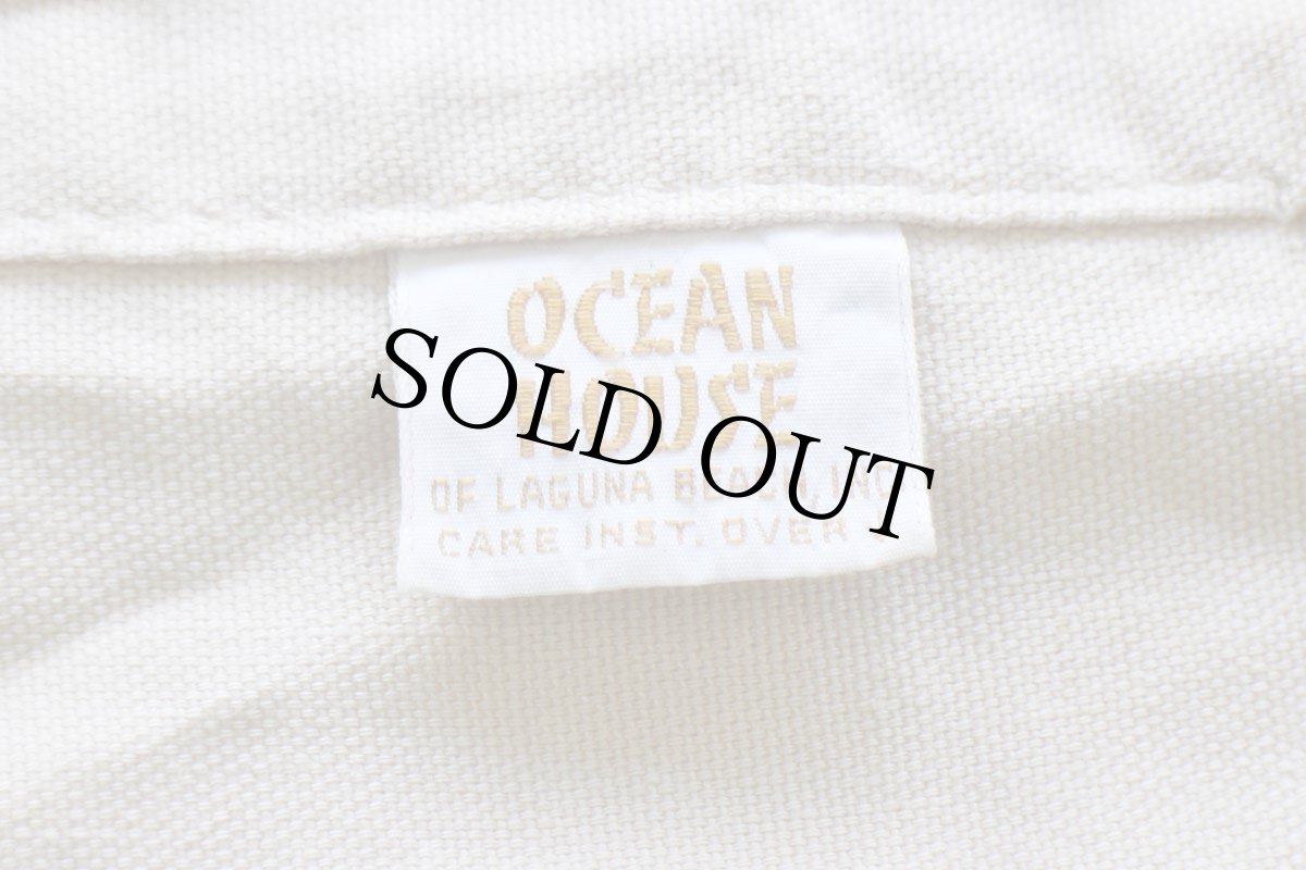 画像5: 70s USA製 OCEAN HOUSE JACK DANIEL'S OLD No.7 ジャックダニエル ロゴ 染み込みプリント エプロン (5)