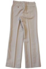 画像3: 80s Levi'sリーバイス ACTION SLACKS スラックス ポリエステルパンツ カーキ W32★スタプレ (3)