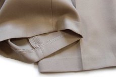 画像8: 80s Levi'sリーバイス ACTION SLACKS スラックス ポリエステルパンツ カーキ W32★スタプレ (8)