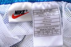 画像5: 90s NIKEナイキ スウッシュ マルチカラー 切り替え ナイロン ショートパンツ L★ショーツ (5)