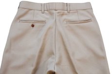 画像5: 80s Levi'sリーバイス ACTION SLACKS スラックス ポリエステルパンツ カーキ W32★スタプレ (5)