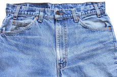 画像4: 90s USA製 Levi'sリーバイス 517 デニムパンツ ヒゲ W34 L31★82 ブーツカット (4)