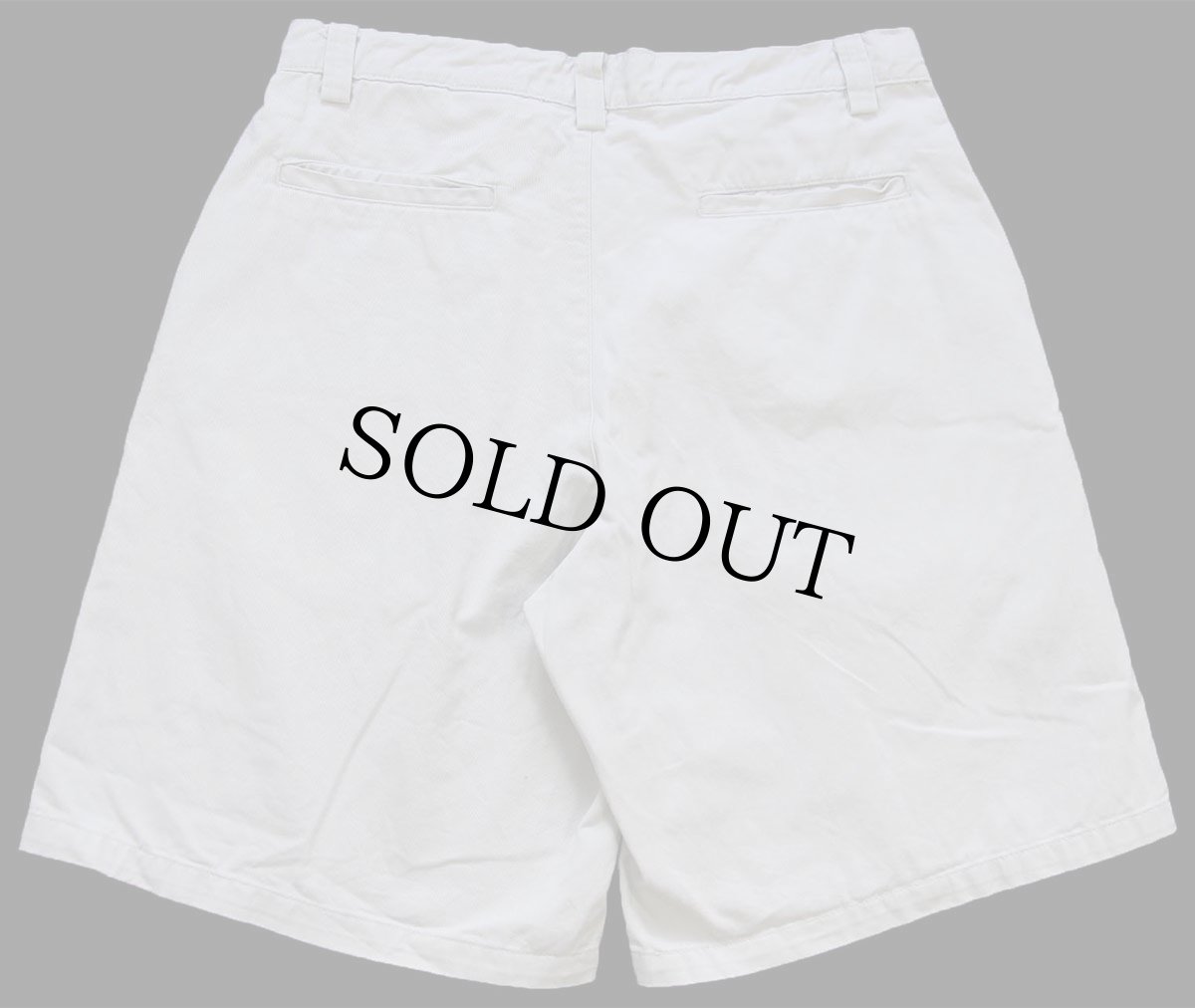 画像2: 90s Levi'sリーバイス silverTabシルバータブ CHINO チノ ショートパンツ ライトベージュ W33★ショーツ (2)