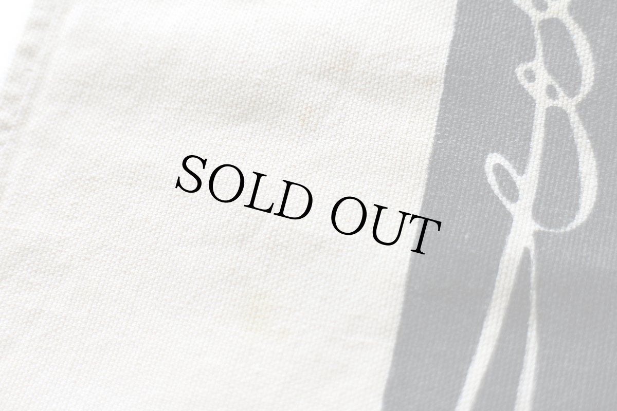 画像8: 70s USA製 OCEAN HOUSE JACK DANIEL'S OLD No.7 ジャックダニエル ロゴ 染み込みプリント エプロン (8)