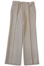 画像2: 80s Levi'sリーバイス ACTION SLACKS スラックス ポリエステルパンツ カーキ W32★スタプレ (2)