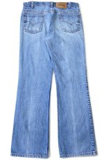 画像3: 90s USA製 Levi'sリーバイス 517 デニムパンツ ヒゲ W34 L31★82 ブーツカット (3)
