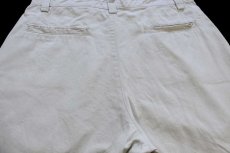 画像4: 90s Levi'sリーバイス silverTabシルバータブ CHINO チノ ショートパンツ ライトベージュ W33★ショーツ (4)