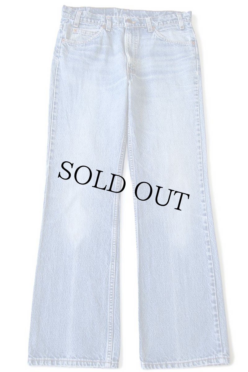 画像2: 90s USA製 Levi'sリーバイス 517 デニムパンツ ヒゲ W34 L31★82 ブーツカット (2)