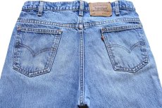 画像5: 90s USA製 Levi'sリーバイス 517 デニムパンツ ヒゲ W34 L31★82 ブーツカット (5)