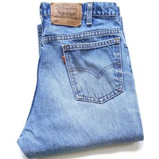 画像1: 90s USA製 Levi'sリーバイス 517 デニムパンツ ヒゲ W34 L31★82 ブーツカット (1)