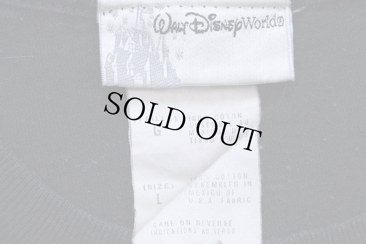 画像4: 00s Disneyディズニー PIRATES of the CARIBBEANパイレーツオブカリビアン スカル コットンTシャツ 黒 L (4)