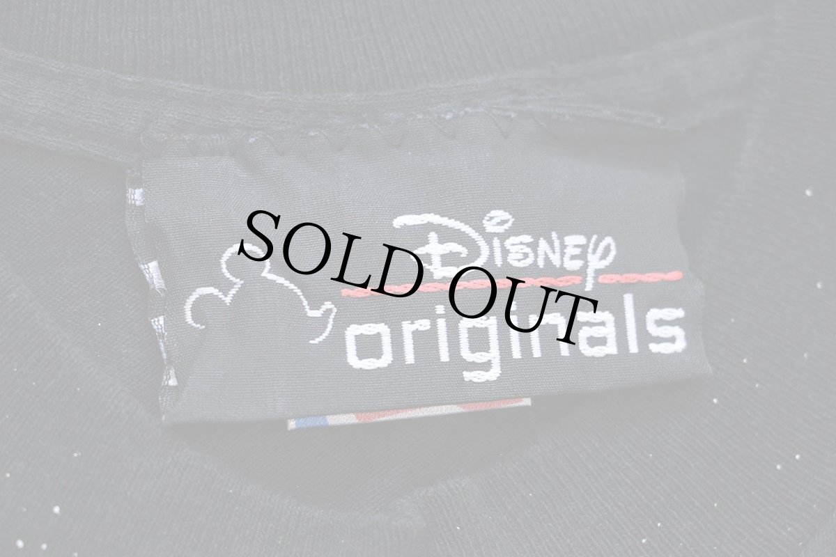 画像5: 90s USA製 Disneyディズニー EPCOT CENTER Walt Disney World 星空 アート オールオーバープリント コットンTシャツ 黒 M (5)