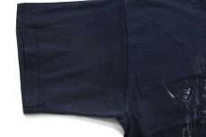 画像6: 00s Disneyディズニー PIRATES of the CARIBBEANパイレーツオブカリビアン スカル コットンTシャツ 黒 L (6)