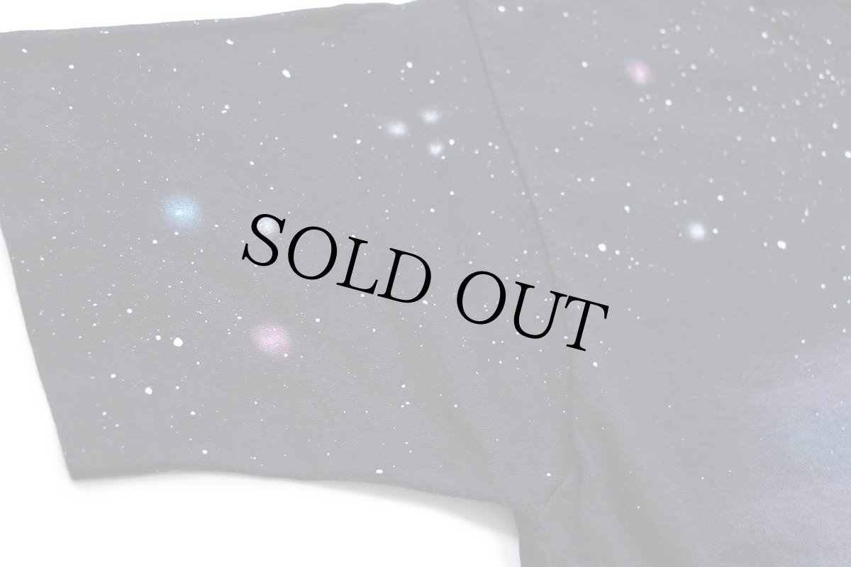 画像7: 90s USA製 Disneyディズニー EPCOT CENTER Walt Disney World 星空 アート オールオーバープリント コットンTシャツ 黒 M (7)