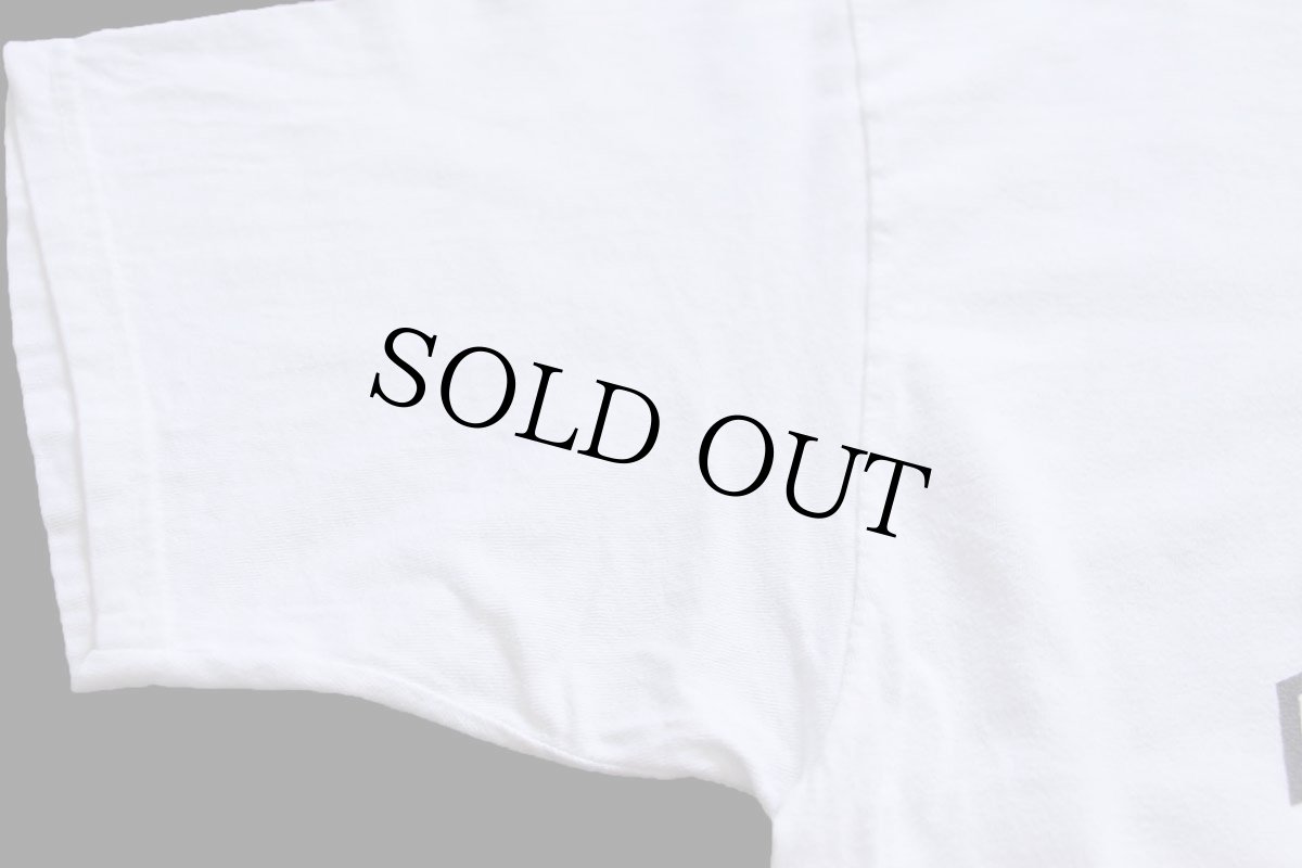 画像6: 90s Hanes ARMY FOOTBALL CRUSH NAVY 1996 両面プリント コットンTシャツ 白 XL (6)