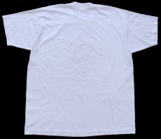 画像3: 00s AMERICA WESTERN KENTUCKY REGIONAL BLOOD CENTER スター 星条旗柄 Tシャツ 白 XL (3)