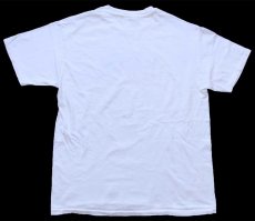 画像3: 90s Hanes Ford Racing フォード ロゴ コットンTシャツ 白 L (3)