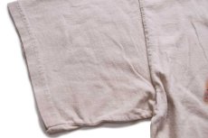 画像6: 00s Disneyディズニー ANIMAL KINGDOM KILIMANJARO SAFARIS 両面プリント コットンTシャツ ベージュ XL (6)