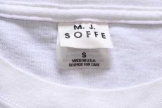 画像5: USA製 UNITED STATES NAVY ロゴ 両面リフレクタープリント コットンTシャツ 白 S (5)
