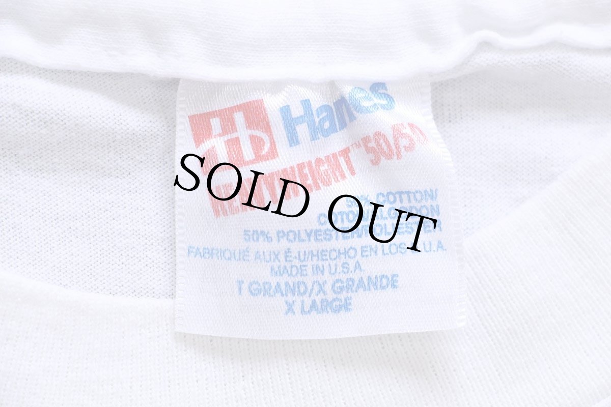 画像4: 90s USA製 Hanes ROUTE 66 Chevrolet Corvette シボレー コルベット Tシャツ 白 XL (4)