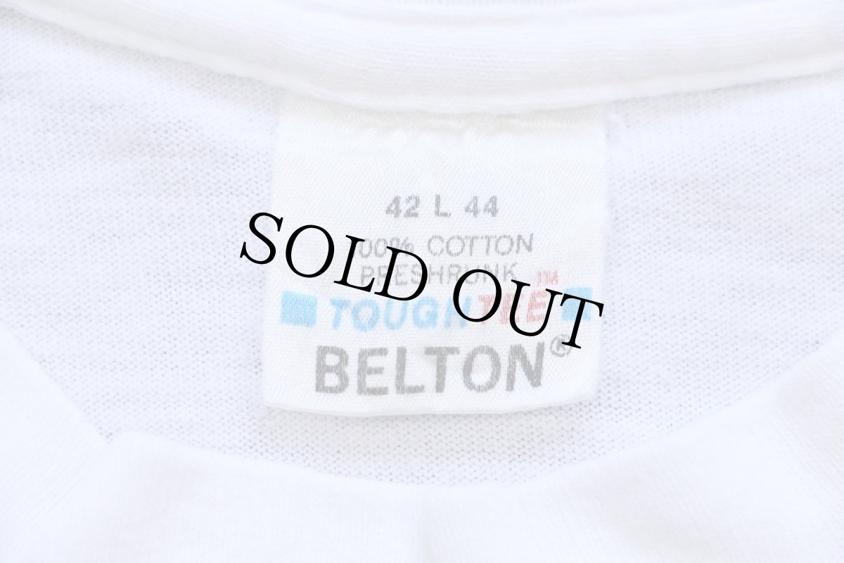 画像5: 90s USA製 In a Moment In the twinkling of an eye I COR15:52 スニーカー イラスト コットンTシャツ 白 L (5)