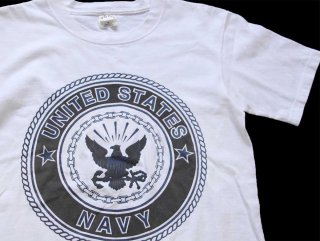 〜50s Vintage 襤褸 フットボールシャツ 黒 ナス紺 90s USA製 U.S.NAVY コットン フットボールTシャツ 紺 L - Sixpacjoe