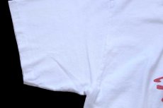 画像6: 90s Hanes Ford Racing フォード ロゴ コットンTシャツ 白 L (6)