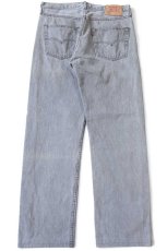 画像3: 90s フランス製 Levi'sリーバイス 501 先染め グレー デニムパンツ W34★ユーロ (3)