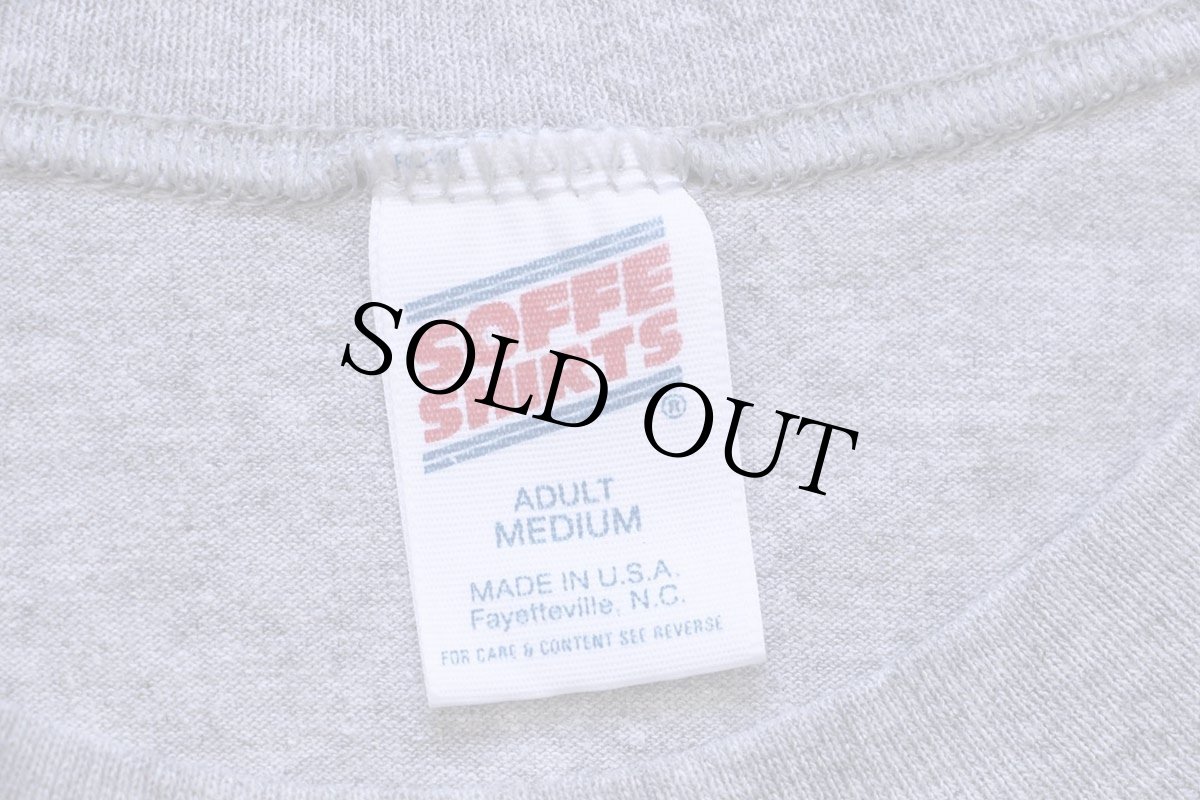 画像4: 90s USA製 USMC ロゴ Tシャツ 杢グレー M (4)