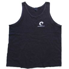画像3: 80s WAVE Riding VEHICLES DUKE KAHANAMOKU カハナモク PADDLEBOARD RACE コットン タンクトップ 後染め 黒 (3)