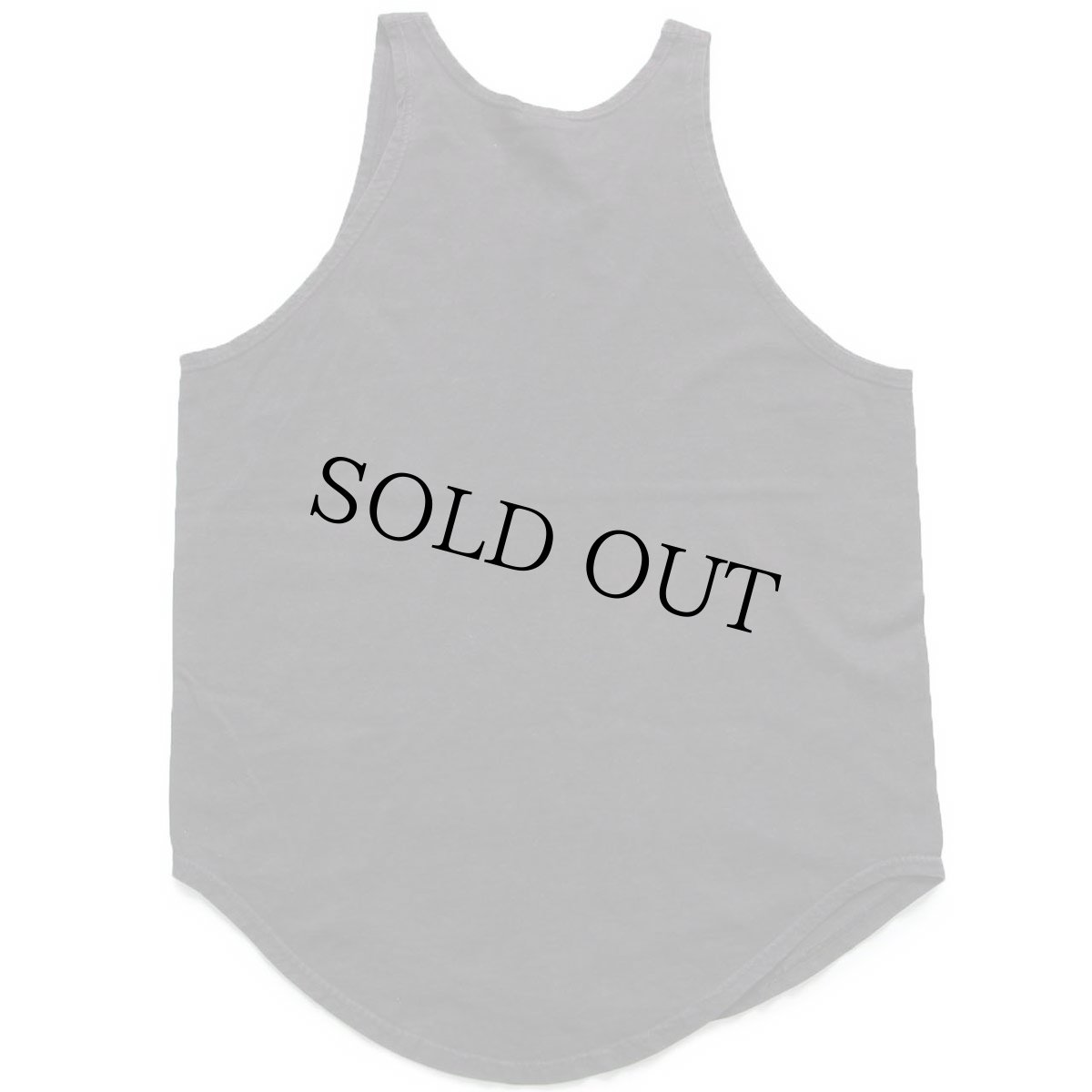 画像3: 90s USA製 RUSSELLラッセル 無地 コットン タンクトップ 黒 L (3)