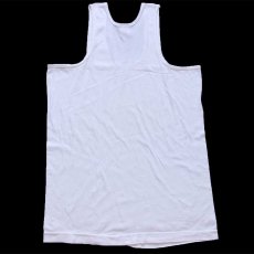 画像3: デッドストック★70s CHITRA'S Cooltex GOLD 無地 コットン タンクトップ 白 キッズ 100CM (3)