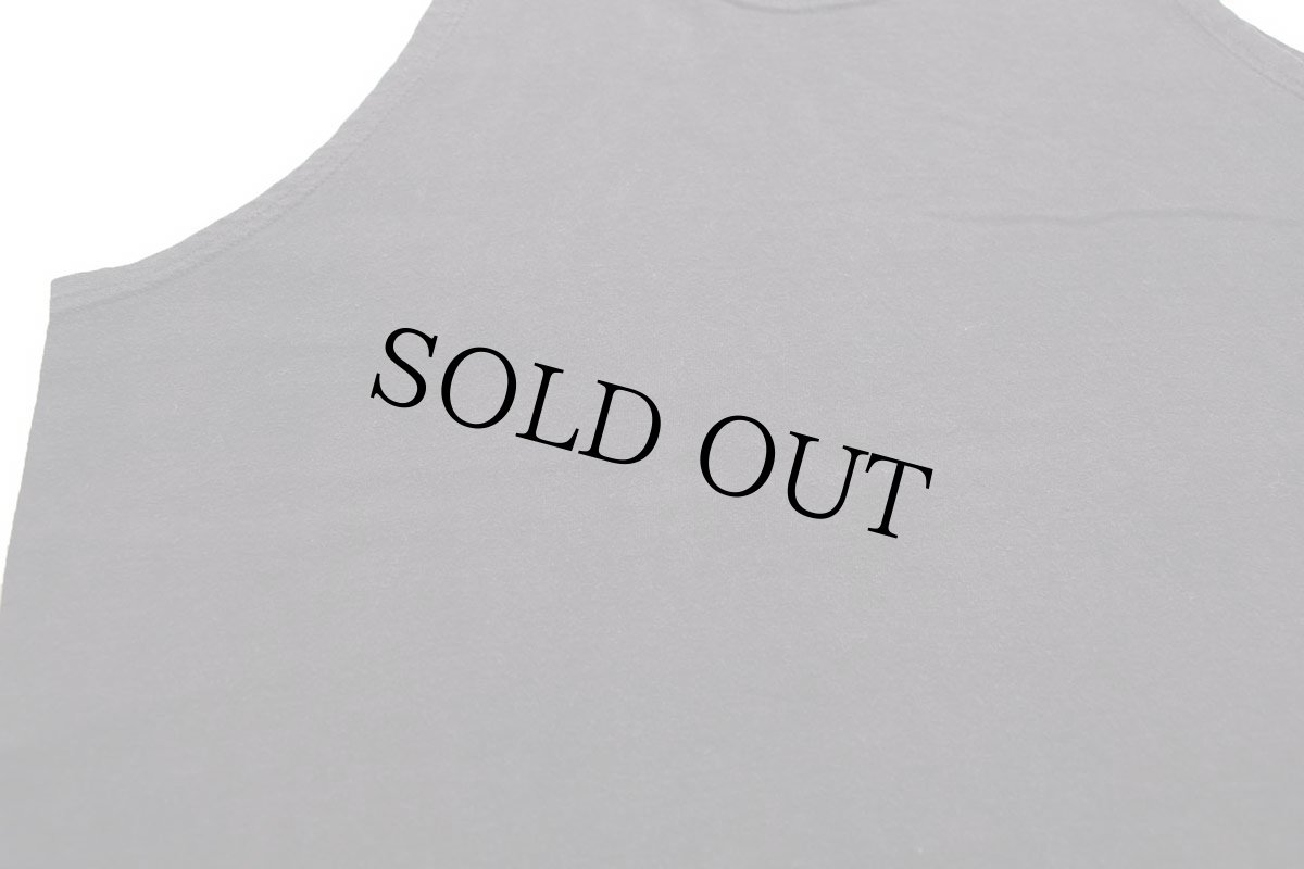 画像5: 90s USA製 RUSSELLラッセル 無地 コットン タンクトップ 黒 L (5)