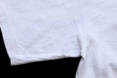 画像6: 80s USA製 Hanes THE UNIVERSITY OF OKLAHOMA アメフト コットンTシャツ 白 L (6)