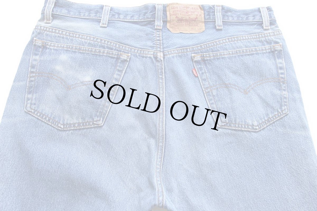 画像5: 90s USA製 Levi'sリーバイス 501 デニムパンツ ヒゲ W42★181 (5)
