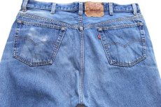 画像5: 90s USA製 Levi'sリーバイス 501 デニムパンツ ヒゲ W42★181 (5)