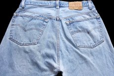 画像5: 80s USA製 Levi'sリーバイス 501 リペア デニムパンツ ボロ W38★195 (5)