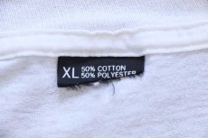 画像5: 90s USA製 San Francisco 竹 アート Tシャツ 白 XL (5)
