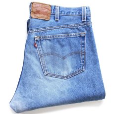 画像1: 90s USA製 Levi'sリーバイス 501 デニムパンツ W40★180 (1)