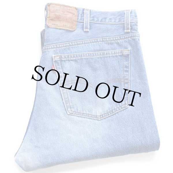 【USA製】Levi’s 501XX W40 90s〜00s初頭 ボタン裏552 90s USA製 Levi'sリーバイス 501 デニムパンツ W40☆180 - Sixpacjoe