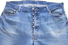画像4: 80s USA製 Levi'sリーバイス 501 デニムパンツ W44 L36★183 特大 (4)