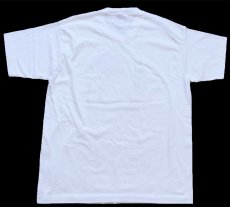 画像3: 90s USA製 San Francisco 竹 アート Tシャツ 白 XL (3)