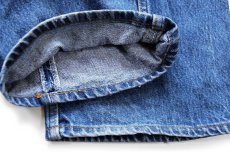 画像9: 90s USA製 Levi'sリーバイス 501 ダメージ デニムパンツ ヒゲ W42★196 (9)